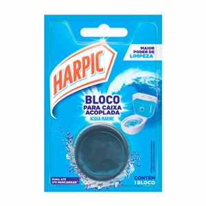 Bloco Sanitário Harpic para Caixa Acoplada Acqua Marine