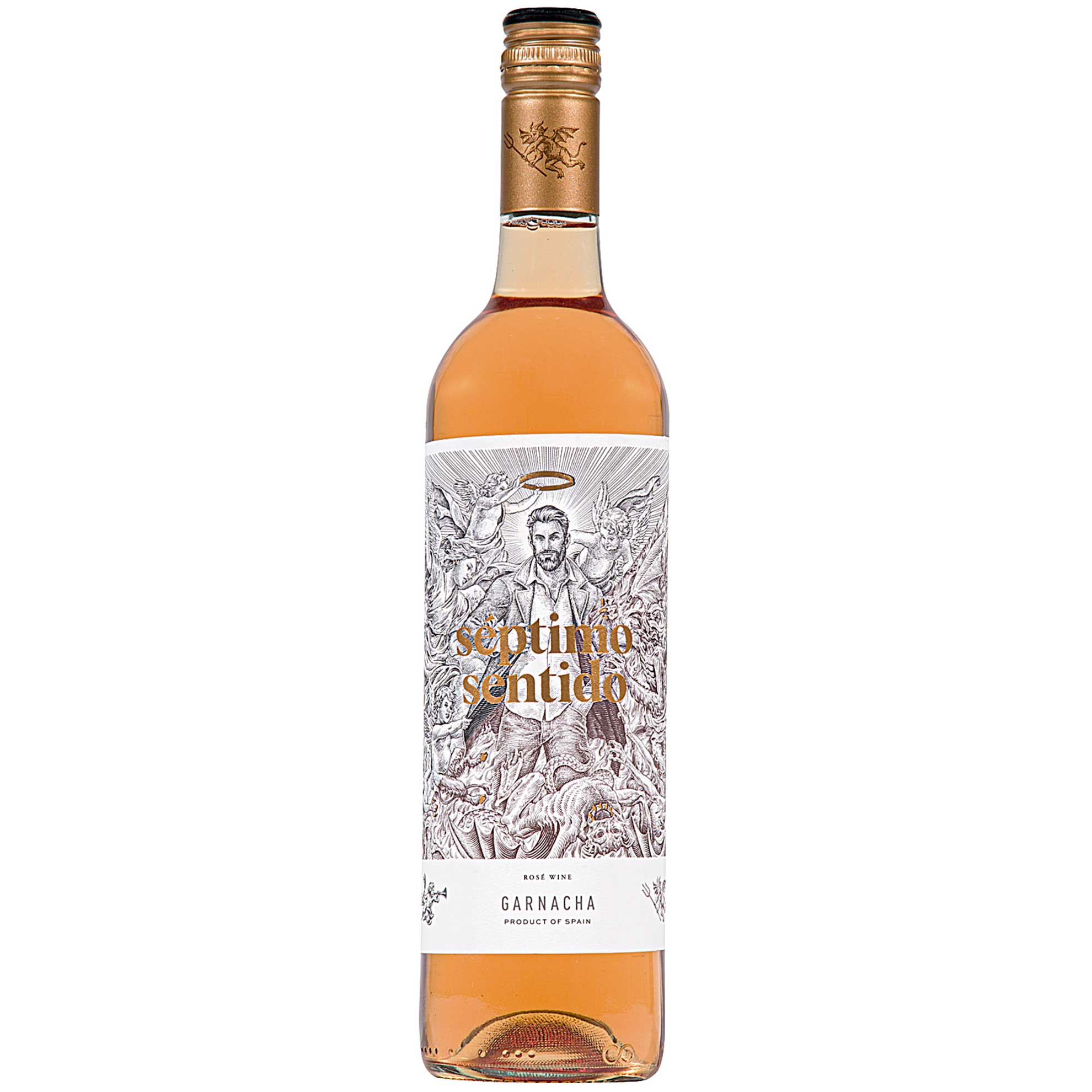 Vinho Rosé Espanhol Garnacha Séptimo Sentido 750ml - Zaffari