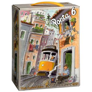 Porta 6 Vidigal Wines Blend Português Vinho Tinto 3 Litros