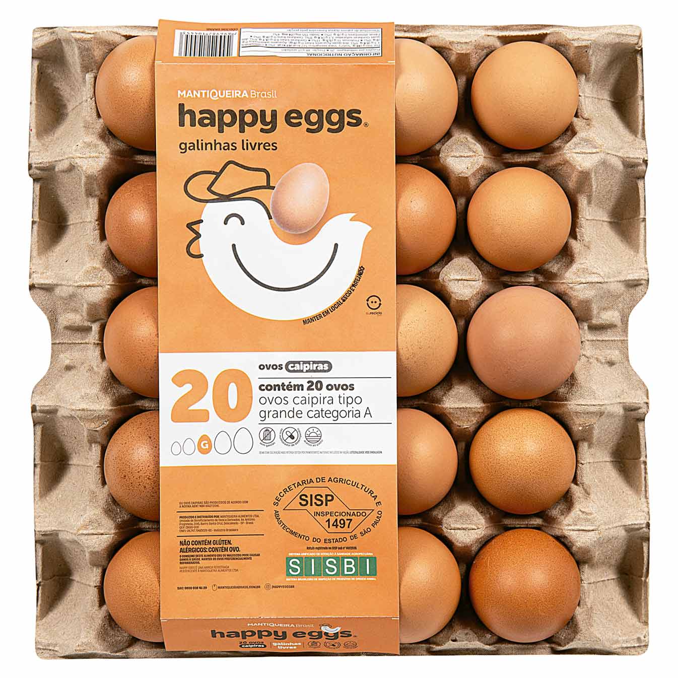 Clara de Ovo Pasteurizada Resfriada Mastereggs 1kg - Zaffari