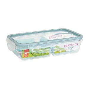 Pote de Plástico Retangular Multiúso com Trava Sanremo 730ml
