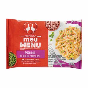 Penne ao Molho Parisiense Congelado Perdigão Meu Menu 300g