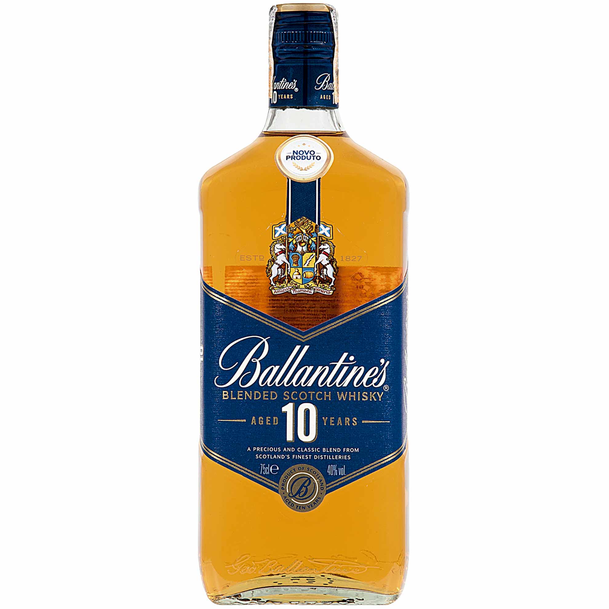 Whisky Ballantine's 10 Anos Blended 750ml - Zaffari