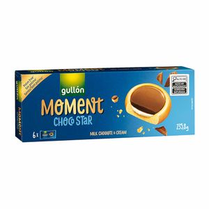 Biscoito Moment Choco Star Chocolate Gullón 235,8g