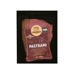 Pastrami Fatiado Fazenda Tradição 100g