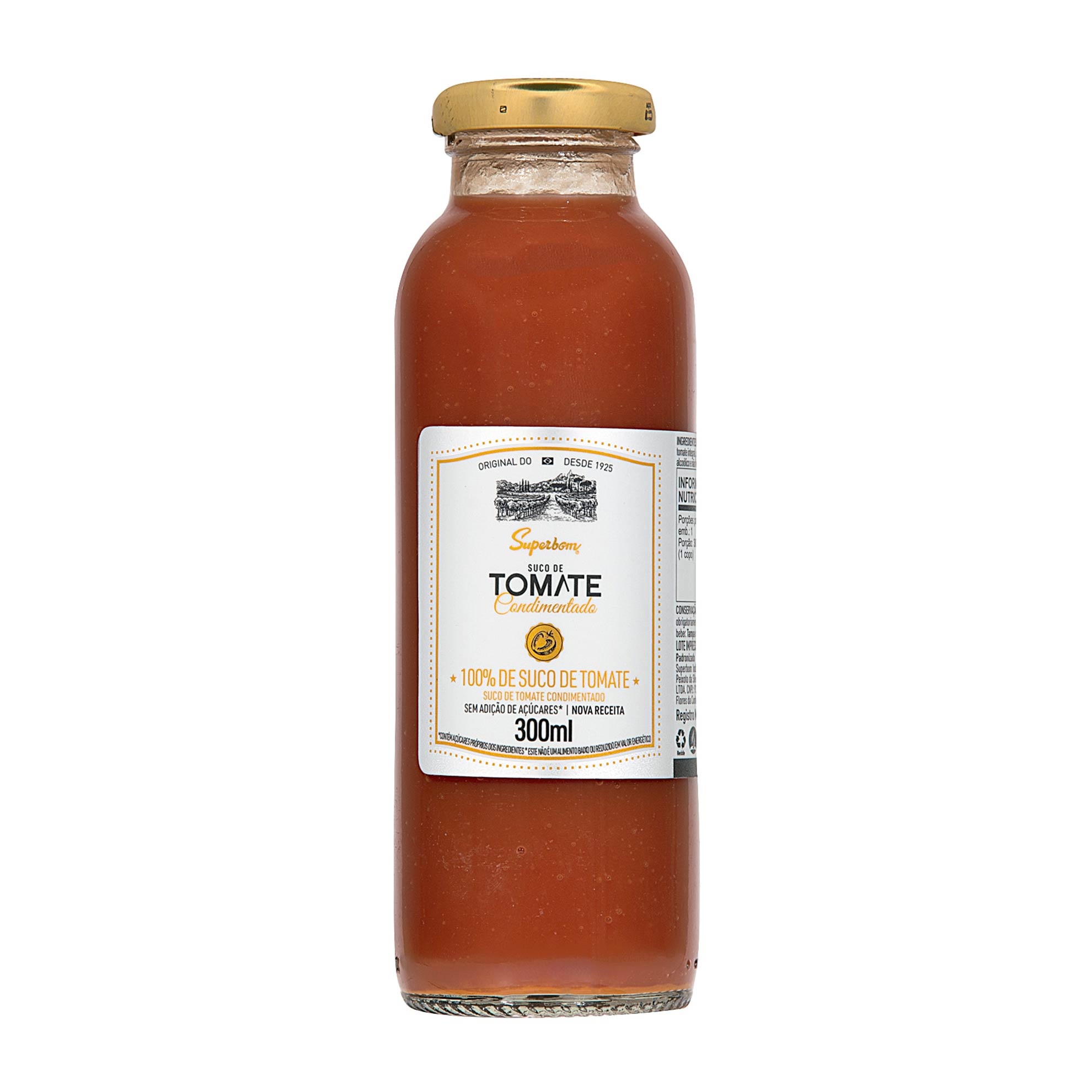 Suco Integral de Tomate Superbom 300ml - Zaffari