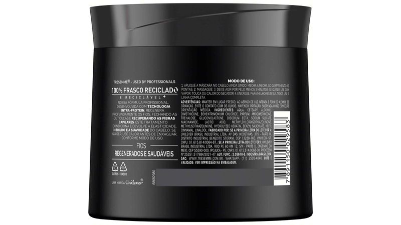 Máscara TRESemmé Cauterização Intra-capilar - Zaffari