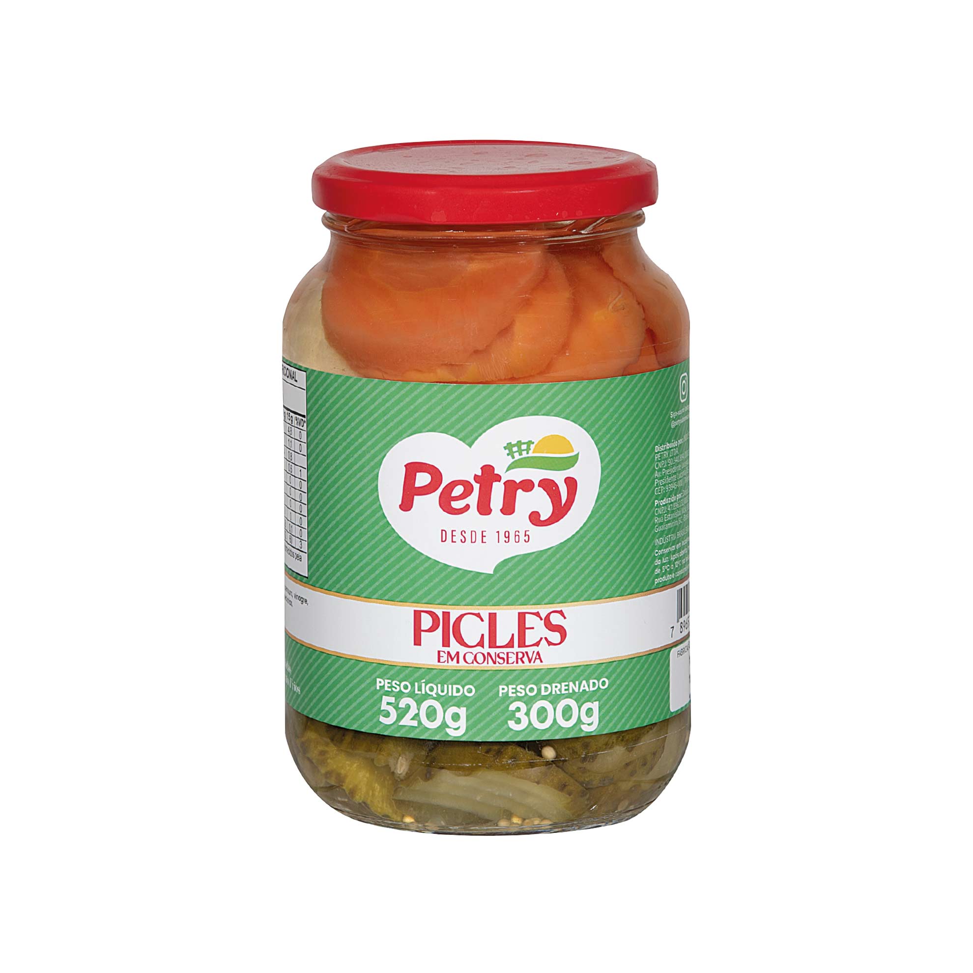 Picles em Conserva Petry 300g - Zaffari