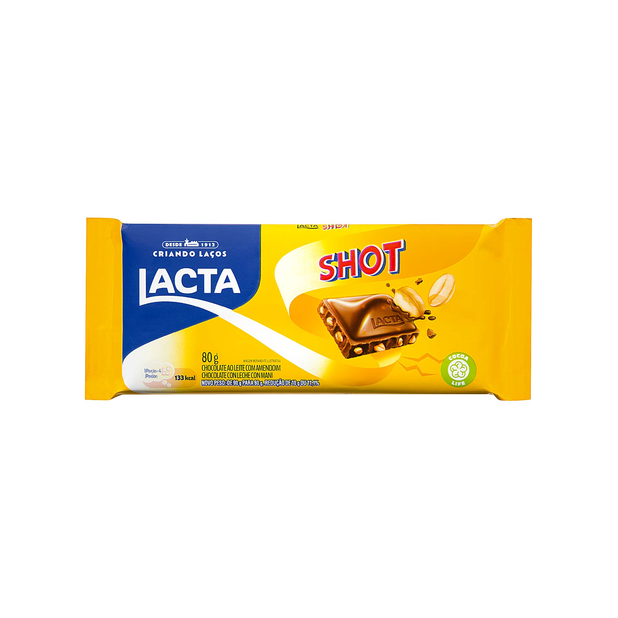 Chocolate Branco Lacta Laka 80g - Zaffari
