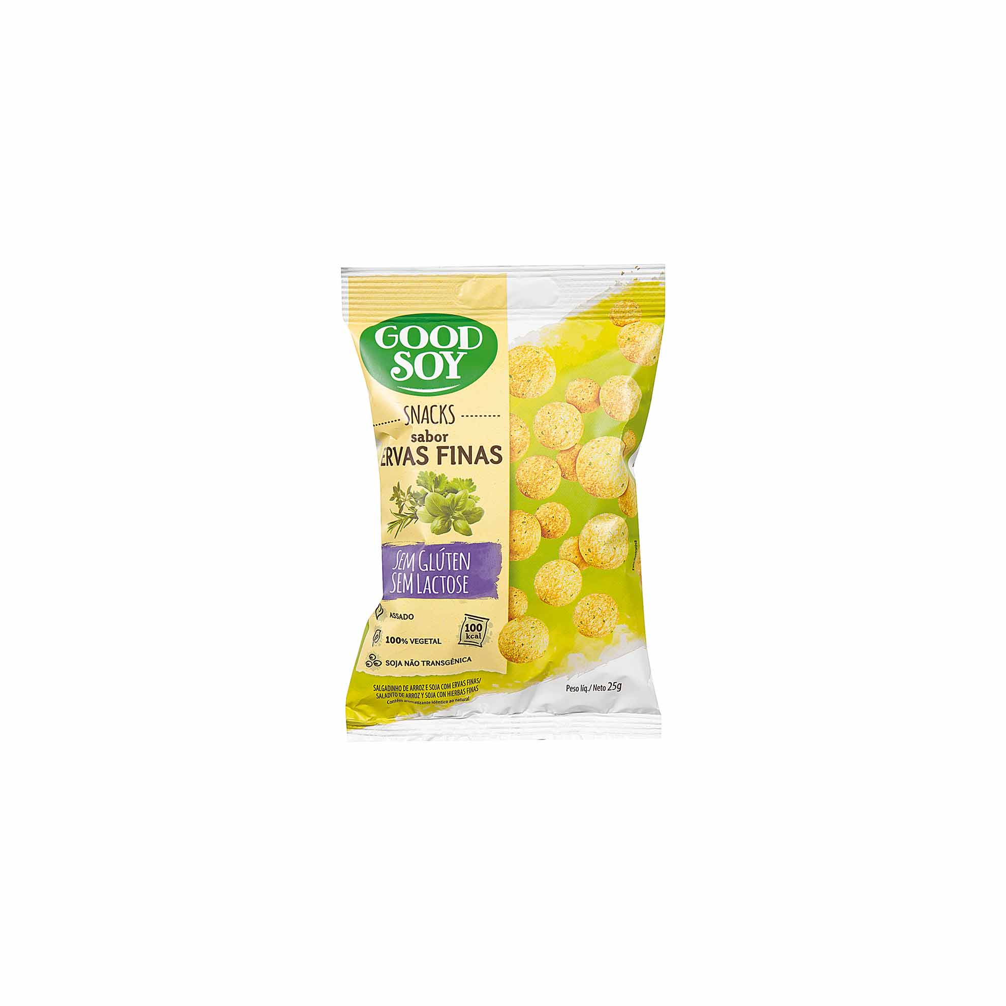 Salgadinho sabor Ervas Finas Good Soy 25g - Zaffari