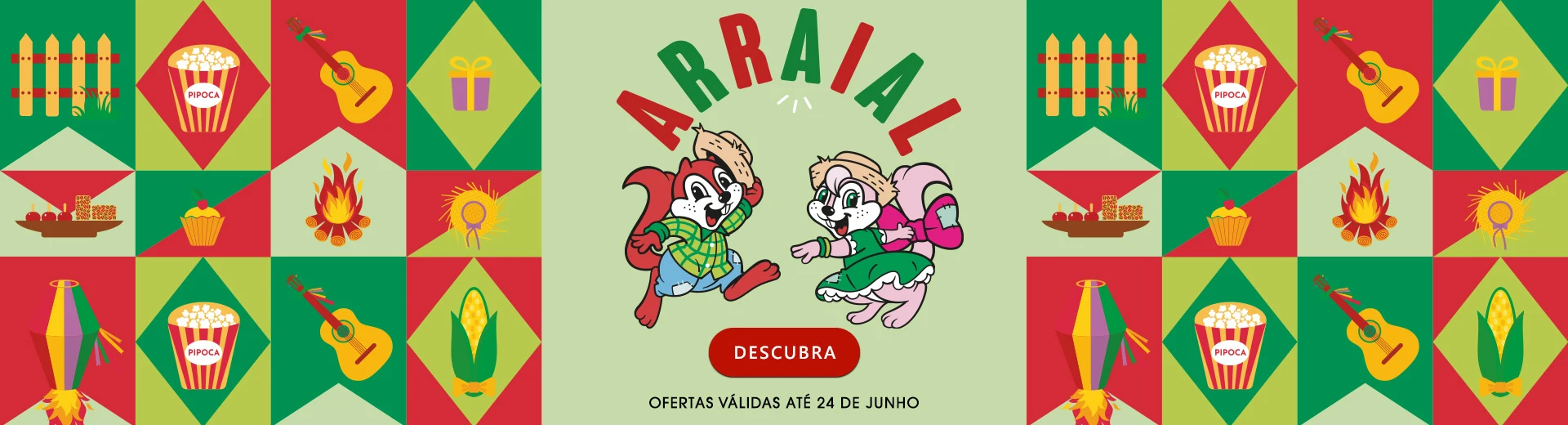 Tradição e diversão no seu arraial